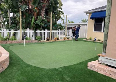 Large Putting Green With Turf Fringe